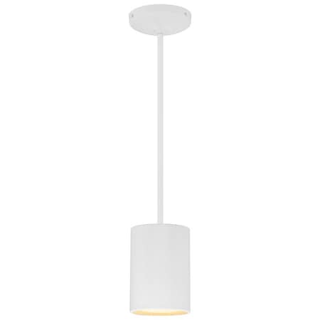 Access Lighting Pilson, LED Pendant, Matte White Finish, Steel 29000-MWH